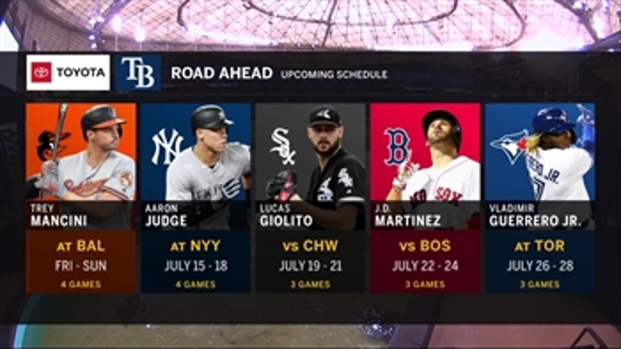 Rays get back to work on the road against Orioles