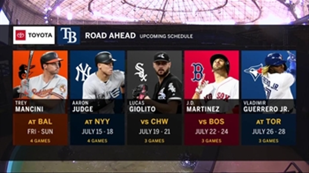 Rays get back to work on the road against Orioles