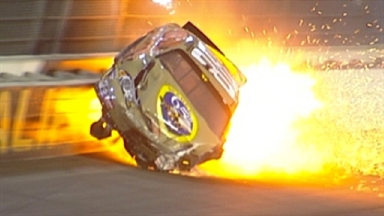 Brad Keselowski says this wreck in California was the scariest moment of his career