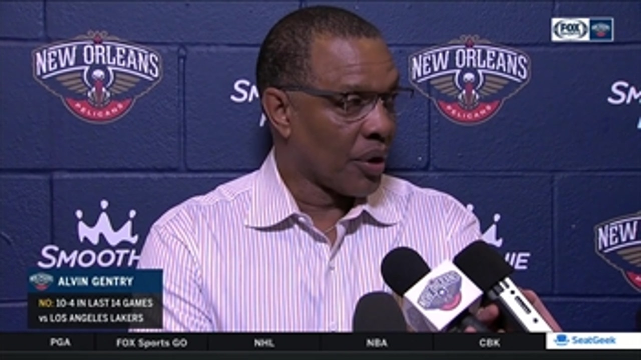 Alvin Gentry talks record-setting offensive night, win over Lakers