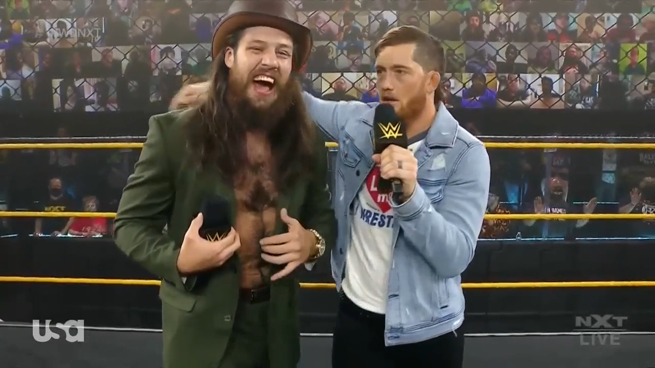 Kyle O'Reilly plots against Karrion Kross in return to NXT