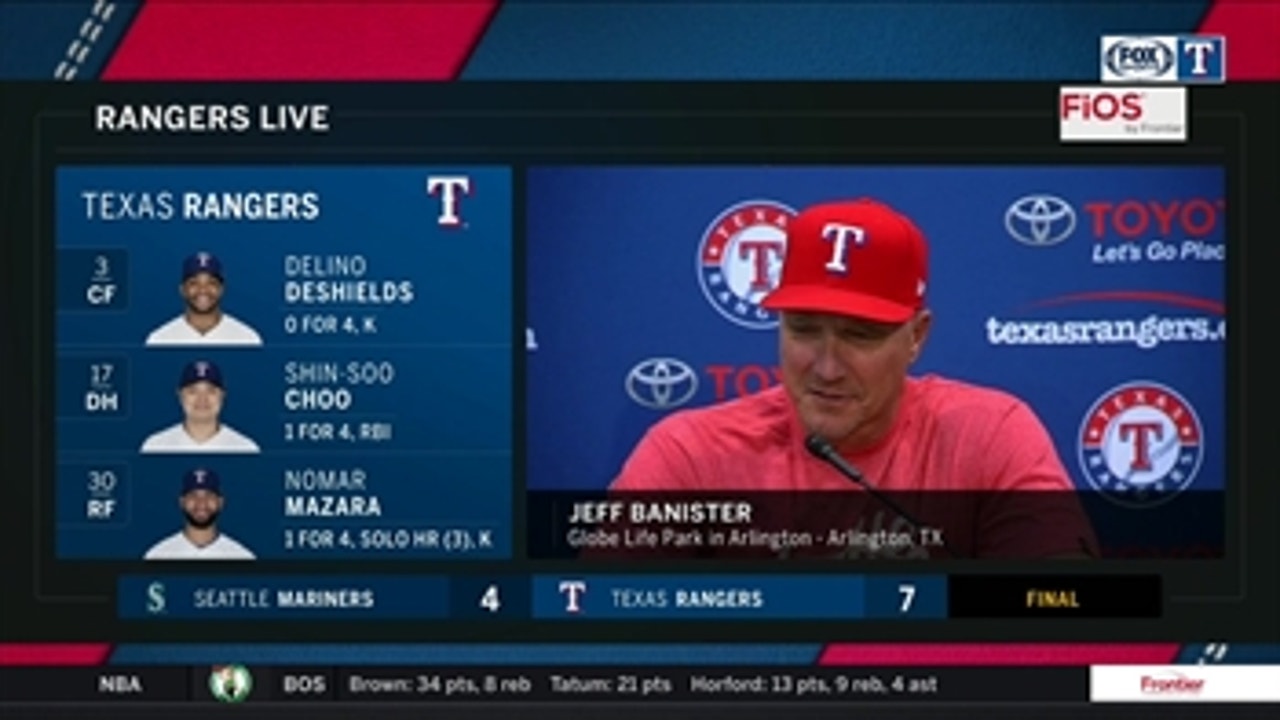 Jeff Banister on recognizing 'the little things in baseball'