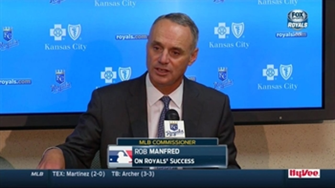 Welcome to Kansas City, Rob Manfred