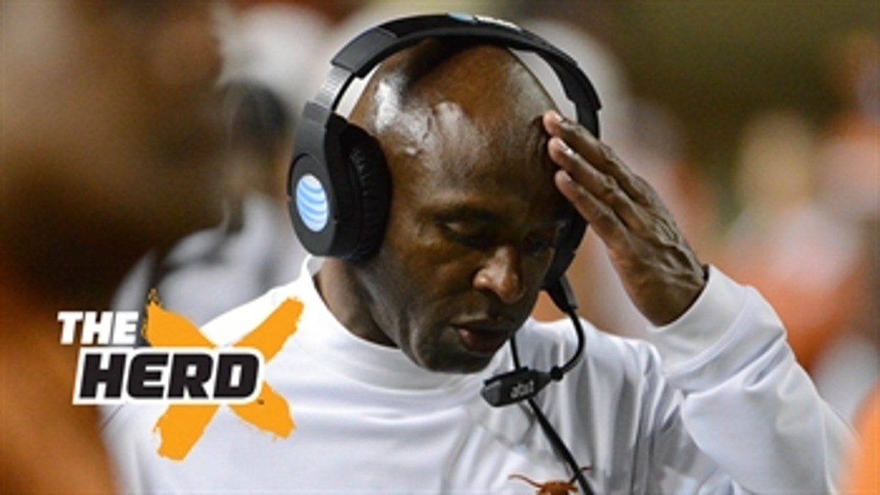 Charlie Strong isn't as safe as officials at Texas want you to think - 'The Herd'