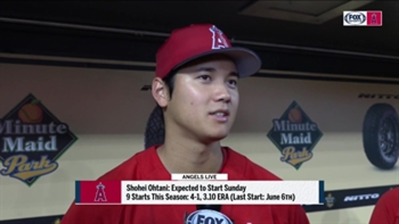 Shohei Ohtani is excited to get back on the mound