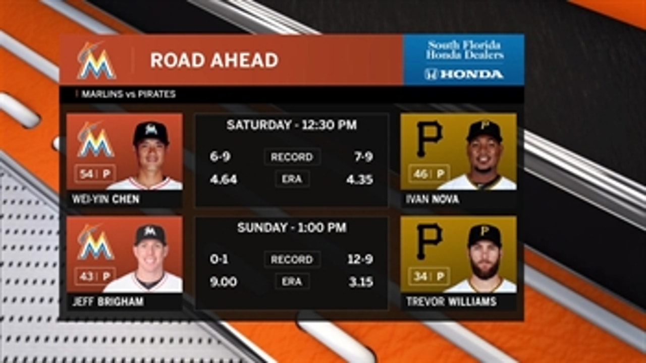 Marlins try for a better showing in Game  2 against Pirates, Ivan Nova