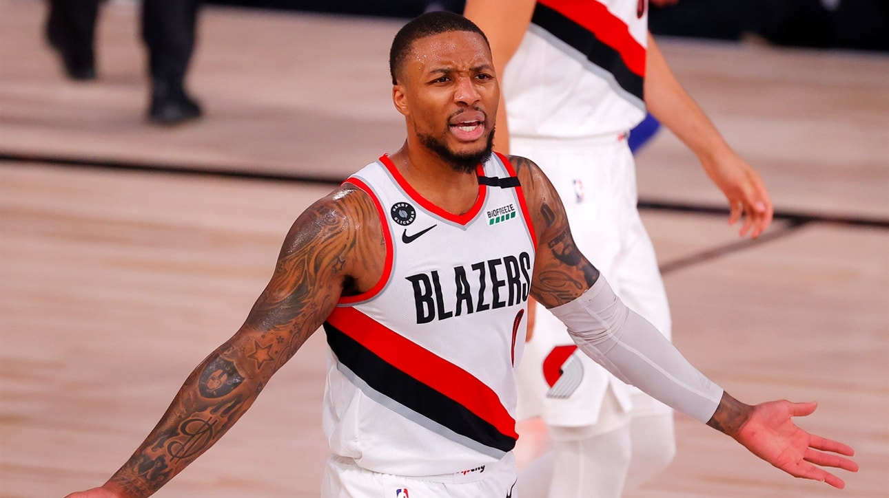 Shannon Sharpe on Damian Lillard's missed those free throws against Clippers  & victory over 76ers