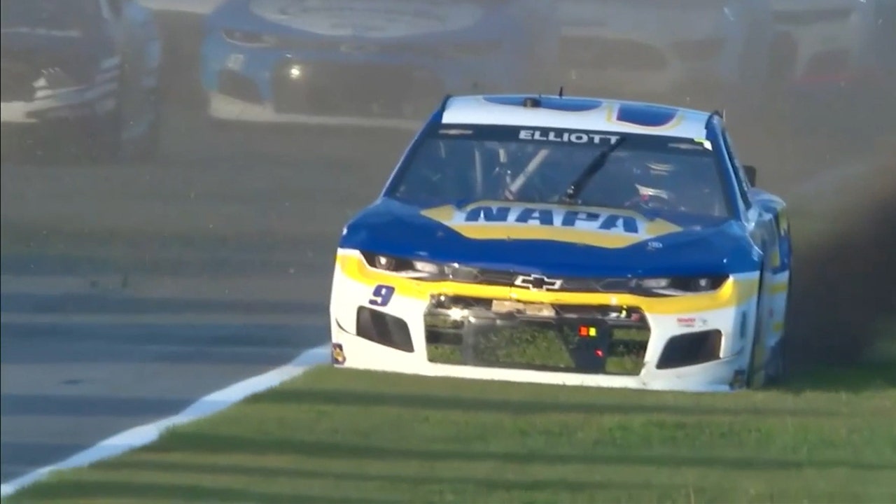 Chase Elliott makes an outstanding recovery as Tyler Reddick goes up in flames in Daytona