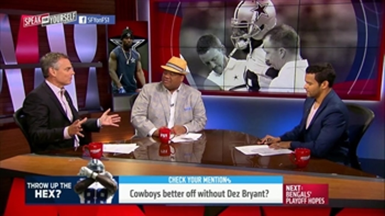 Cowboys better without Dez Bryant? - 'Speak For Yourself'