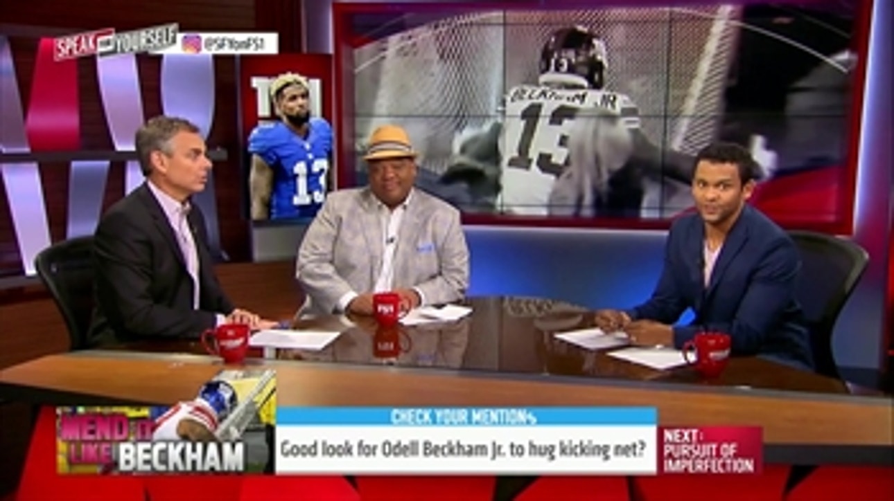 Odell Beckham Jr. shows maturity in Week 4 - 'Speak For Yourself'
