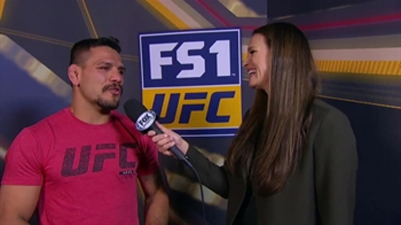 Rafael Dos Anjos speaks after making weight ' WEIGH-INS ' INTERVIEW ' TUF FINALE
