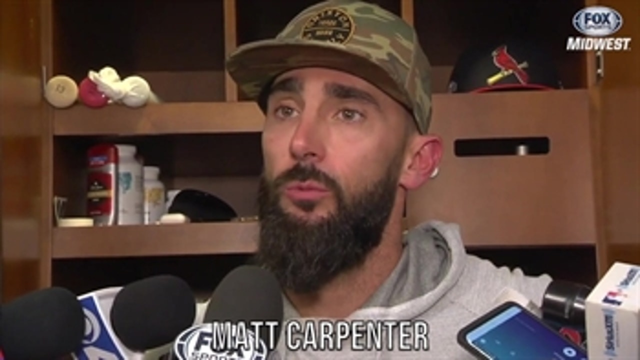 Matt Carpenter: 'We never quit' in Game 4 win over Braves