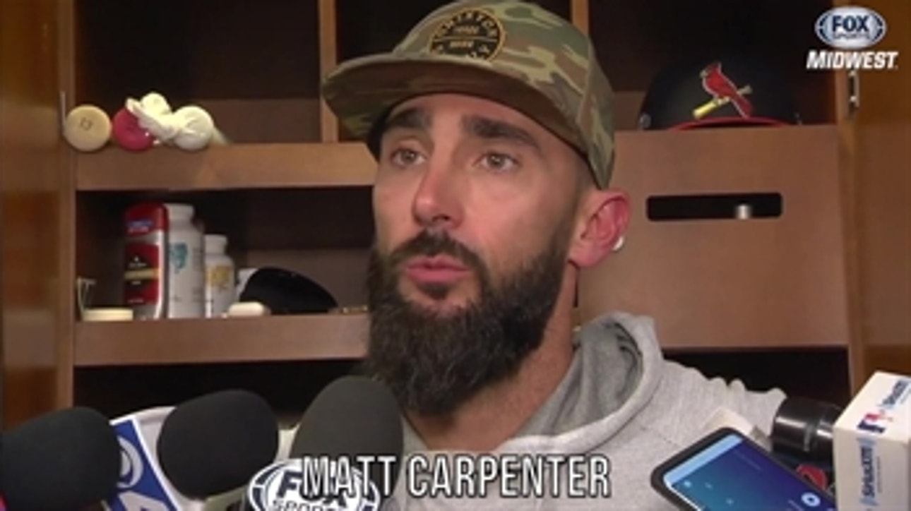 Matt Carpenter: 'We never quit' in Game 4 win over Braves