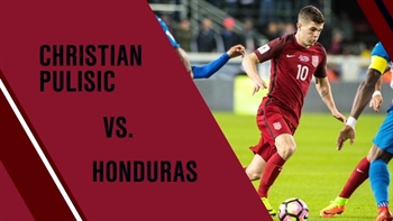Christian Pulisic vs. Honduras