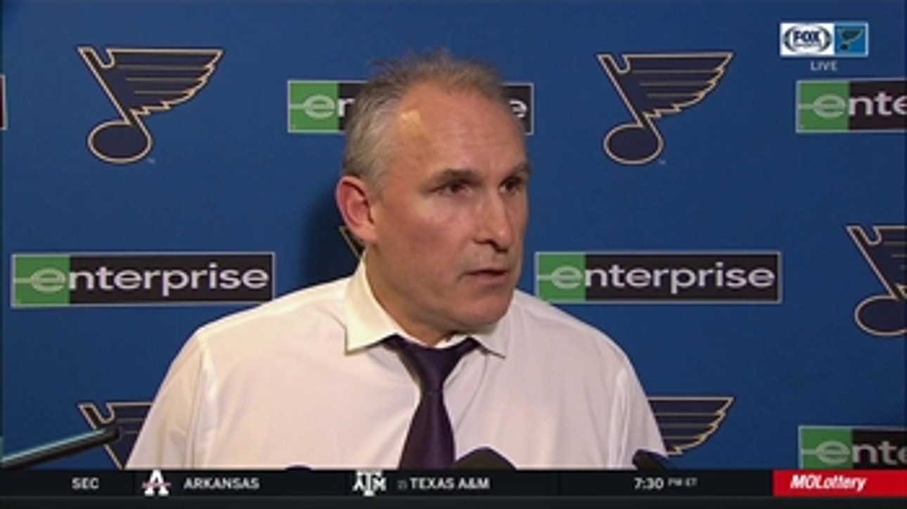 Berube on Blues earning five of six points out west: 'I feel real good about the trip, for sure'