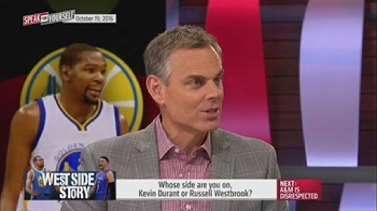 Kevin Durant and Russell Westbrook are showing their true feelings | SPEAK FOR YOURSELF