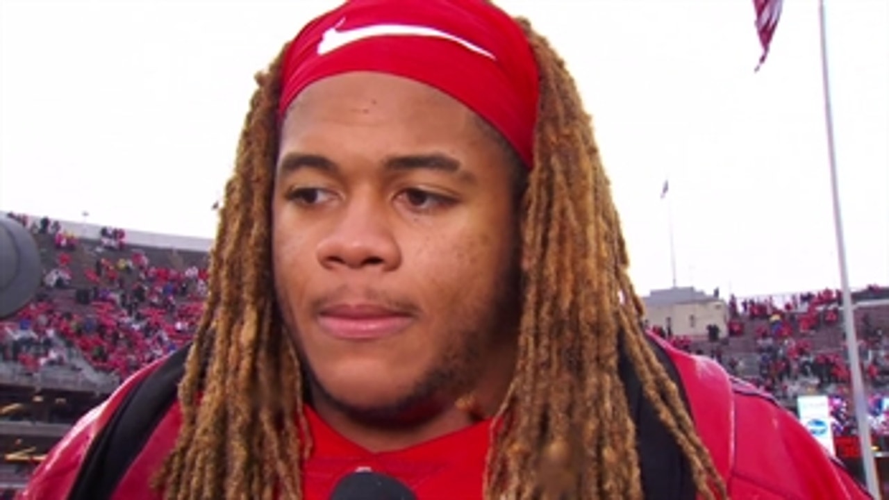 Chase Young and his parents join Big Noon Kickoff crew after big win over Wisconsin