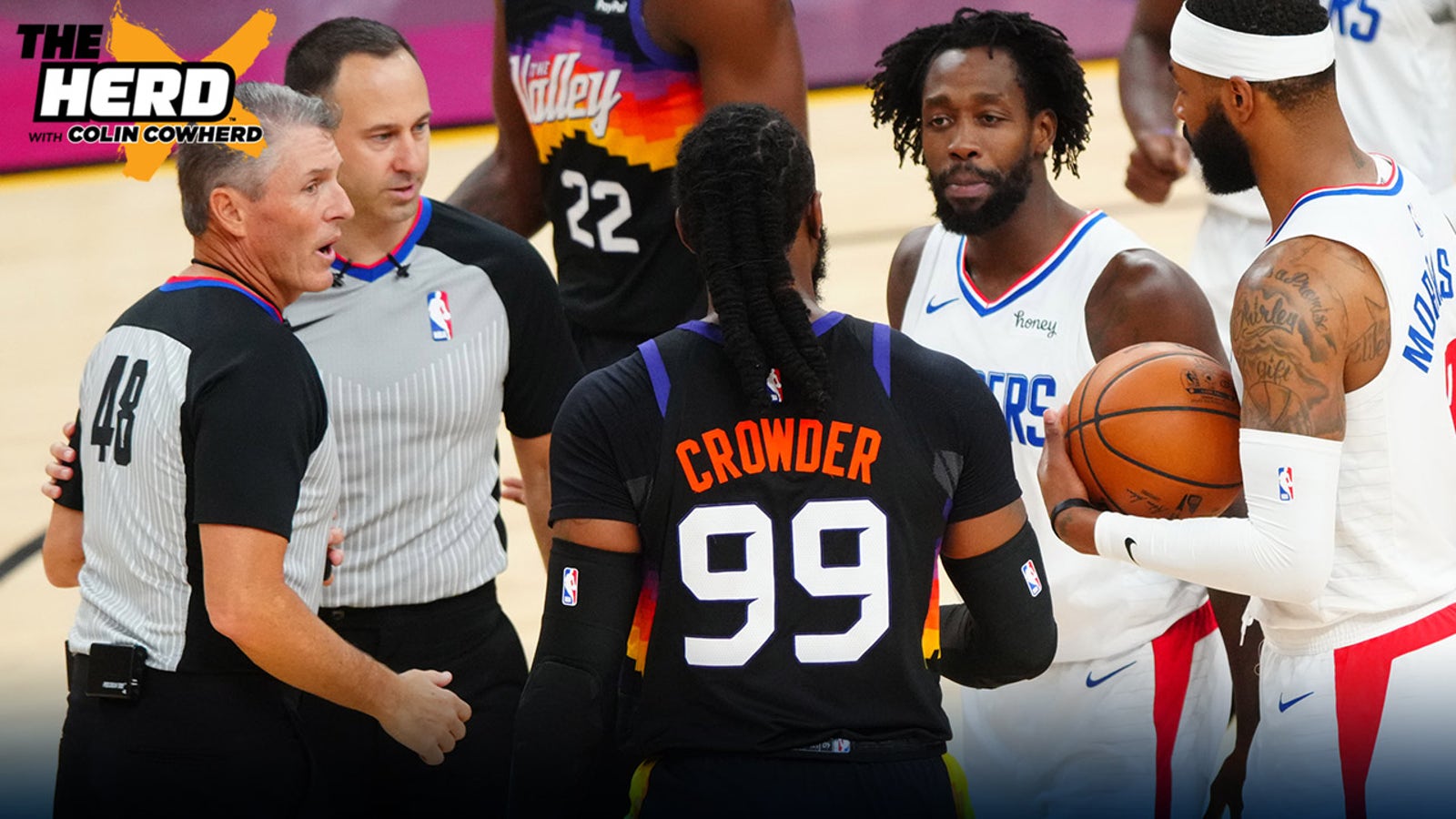 Colin Cowherd on the last 90 seconds of Game 2 for Suns & Clippers: 'This play drove me nuts!' ' THE HERD