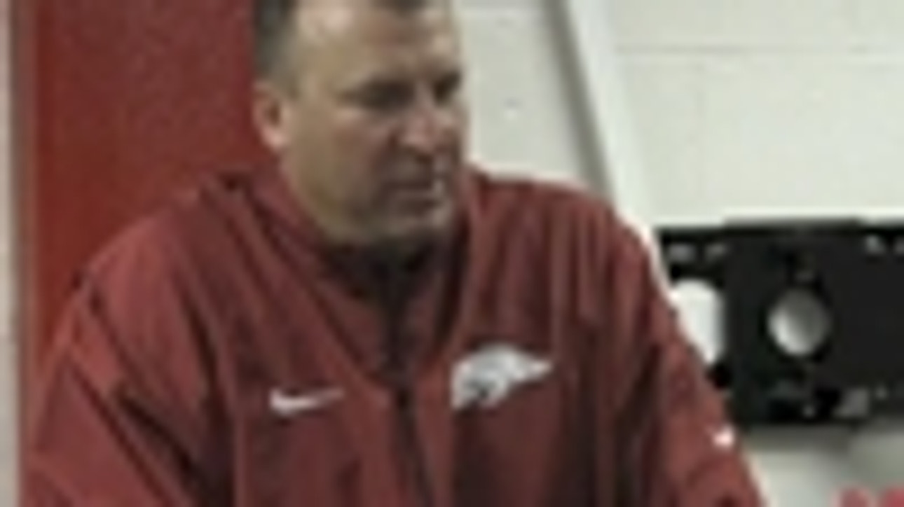 Arkansas Football - Bielema Post-Game