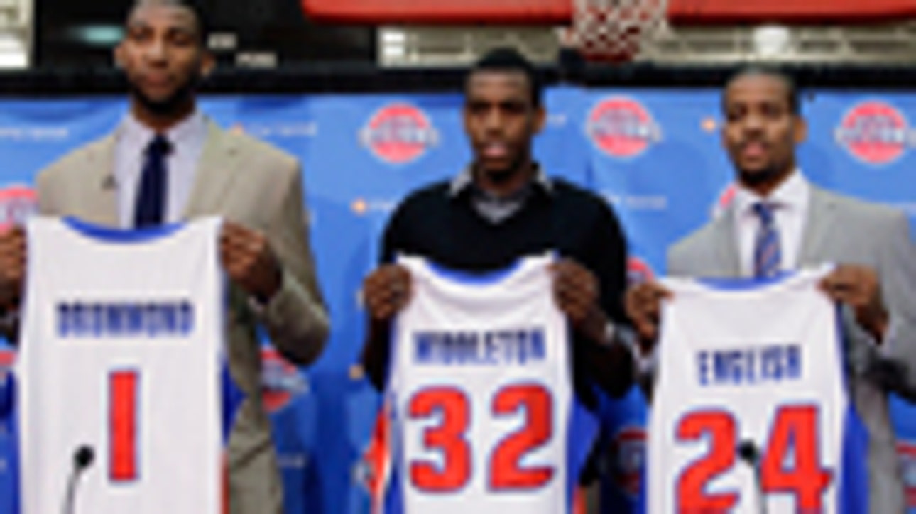 Pistons introduce draft picks