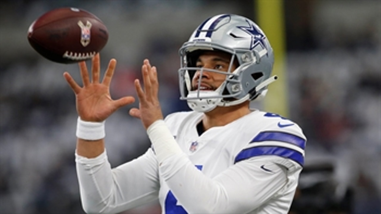 Shannon Sharpe gives Dak Prescott a 'C' for his performance against the Eagles
