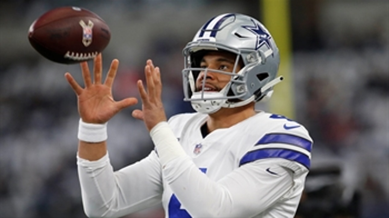 Shannon Sharpe gives Dak Prescott a 'C' for his performance against the Eagles