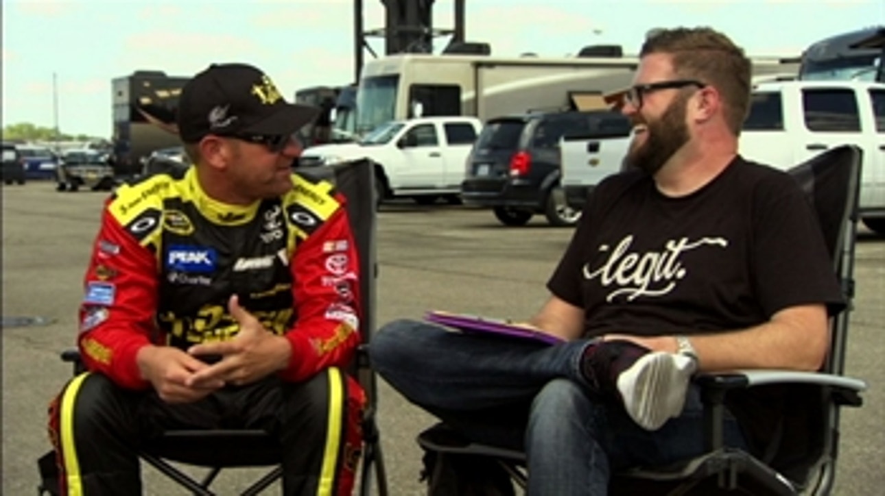 Rutledge Wood Gives Clint Bowyer Marital Advice