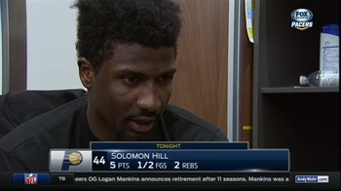 Solomon Hill doesn't get too excited about win over Spurs