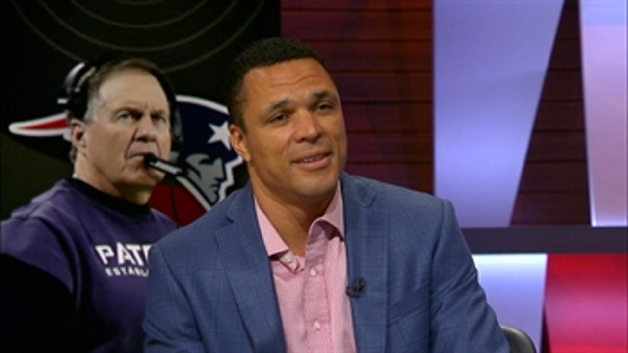 Tony Gonzalez discusses which side Patriot fans should be on between Tom Brady and Bill Belichick