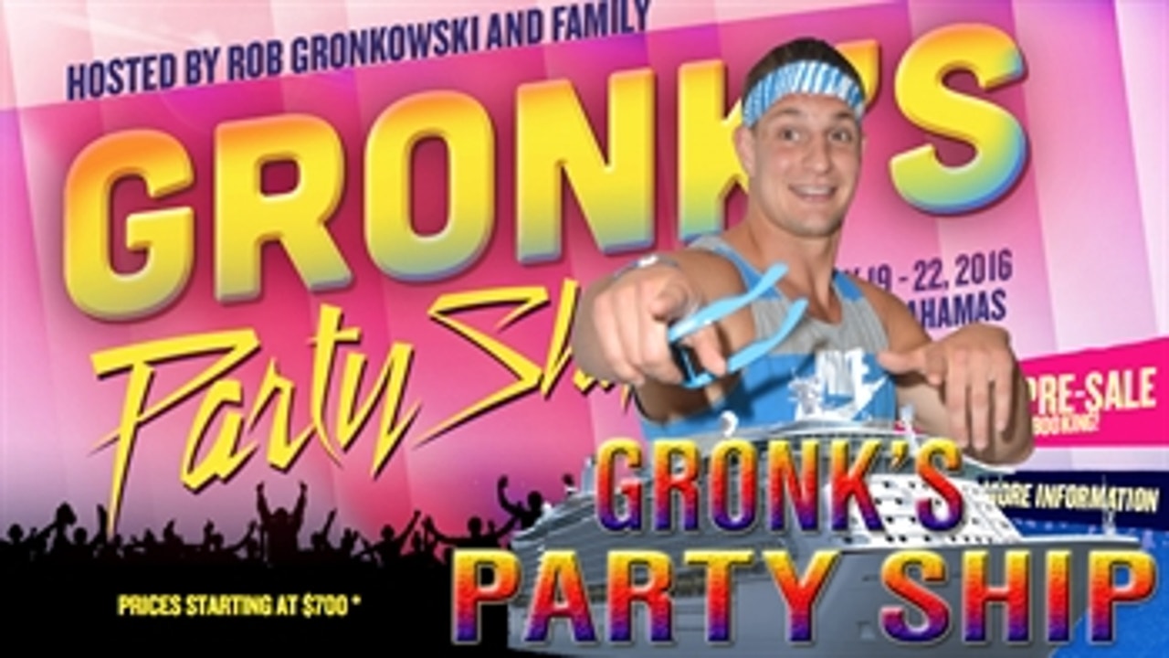 Gronk's Party Ship will take you to the Bahamas
