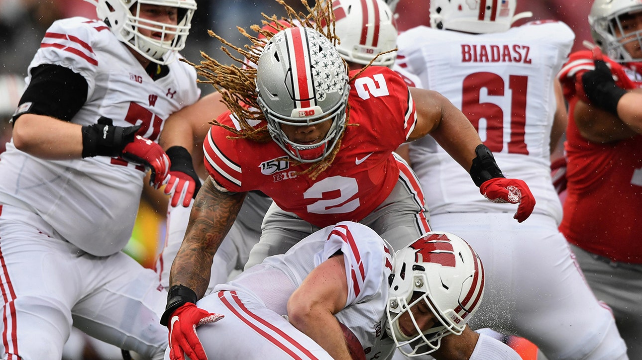 Chase Young, J.K. Dobbins lead No. 3 Ohio State past No. 13 Wisconsin ' 60 IN 60