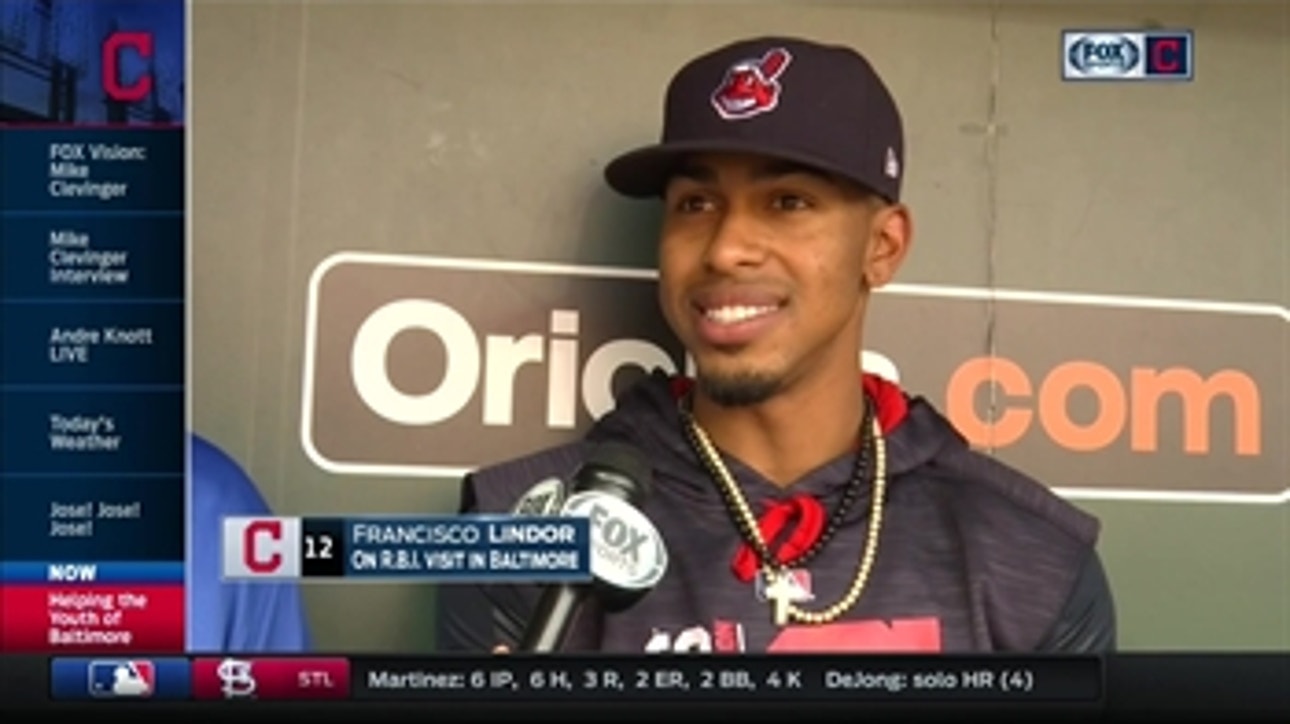 Francisco Lindor takes great pride in his youth baseball work