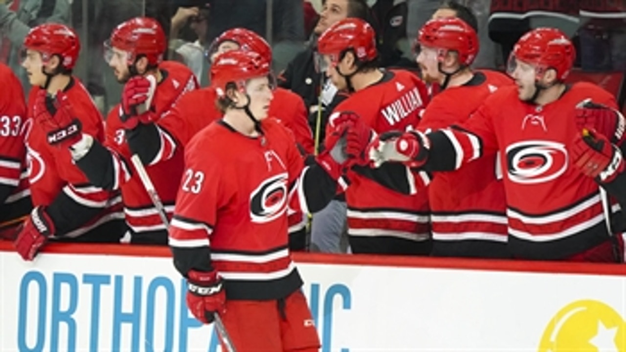 Canes LIVE To Go: McGinn, Ward lead Hurricanes over Avalanche, 3-1