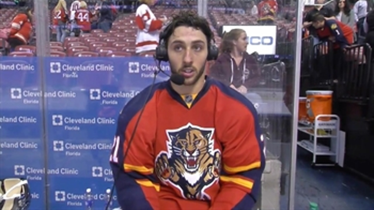 Vincent Trocheck scores twice in Panthers victory over Red Wings