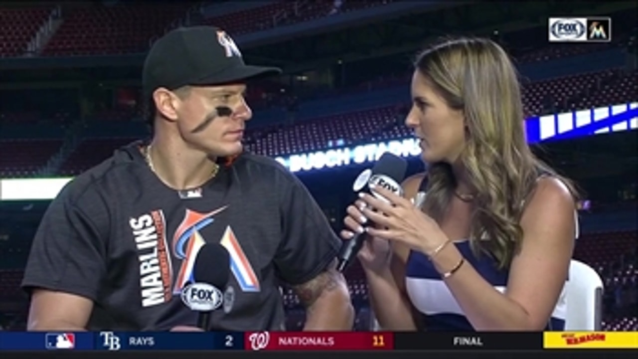 Derek Dietrich discusses what has changed to improve his hitting
