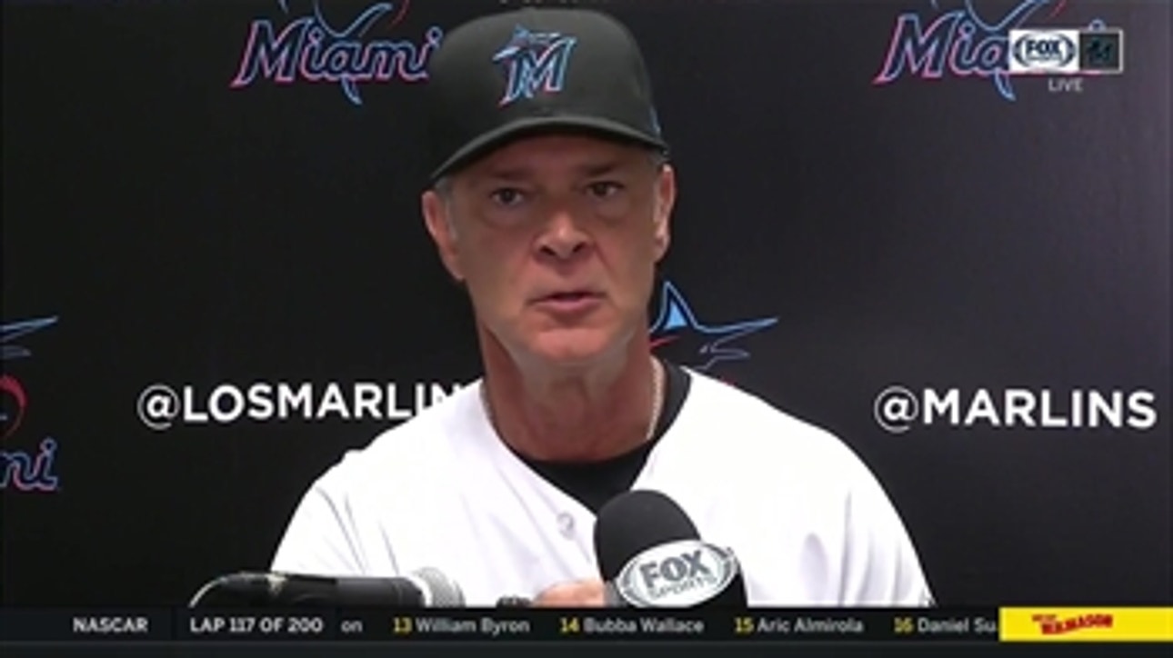 Don Mattingly recaps Marlins loss to Braves