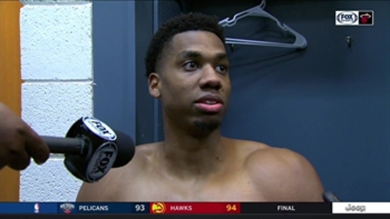 Hassan Whiteside on teammates: 'I give all the praise to them'