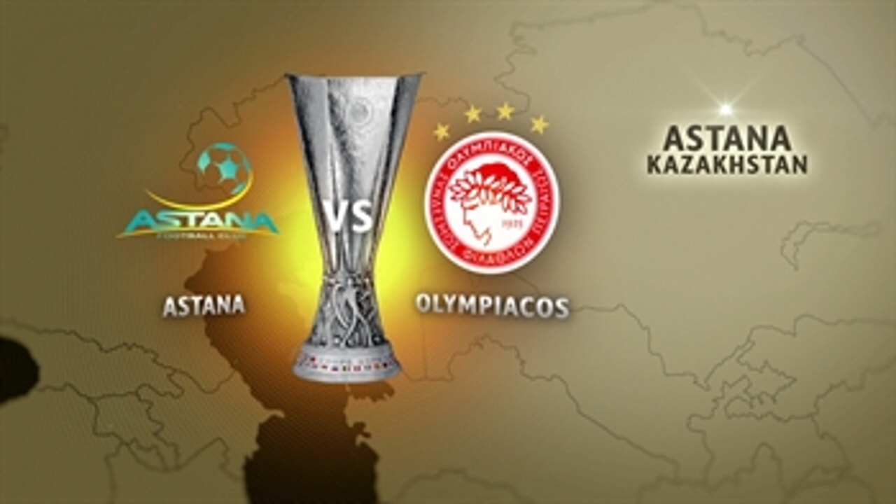 Astana vs. Olympiacos ' 2016-17 UEFA Europa League Highlights