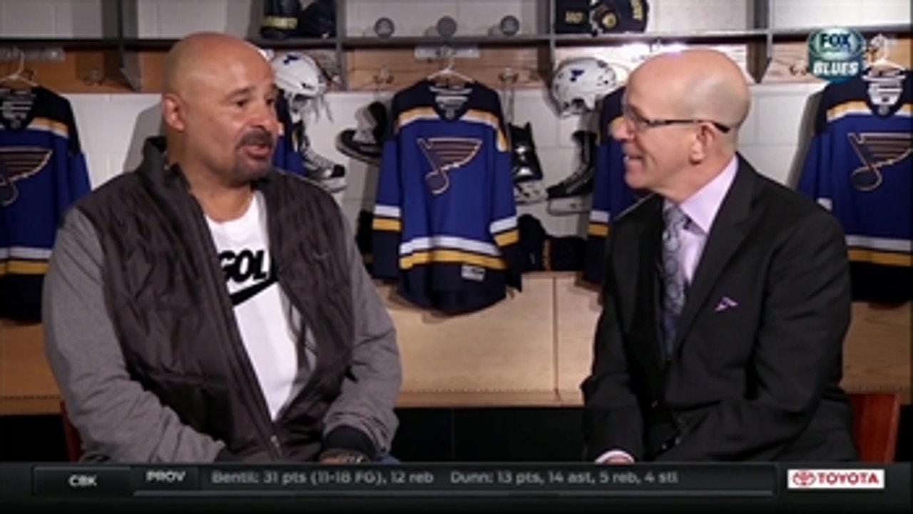 Grant Fuhr on the challenge of stopping pucks