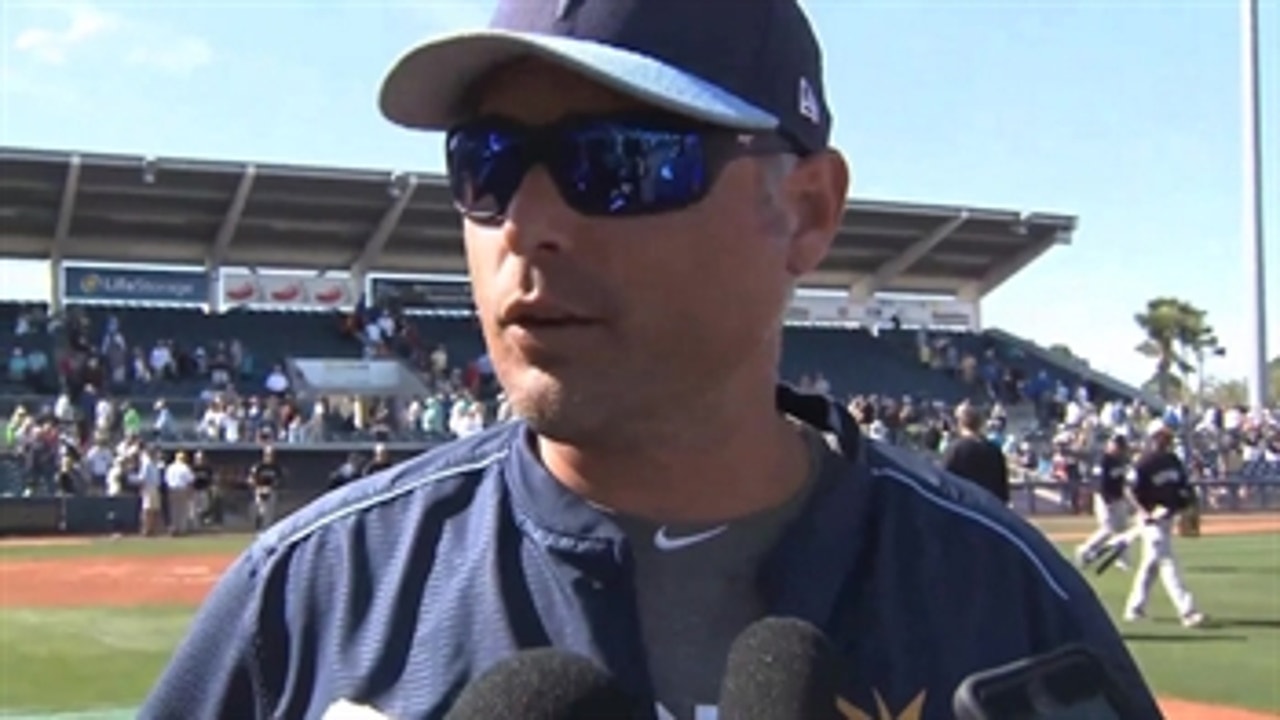 Kevin Cash pleased with Odorizzi's outing, Beckham's and Weeks' production