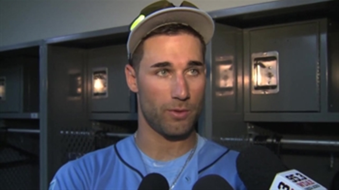 Kevin Kiermaier on getting into rhythm of back-to-backs, his simplified approach at the plate