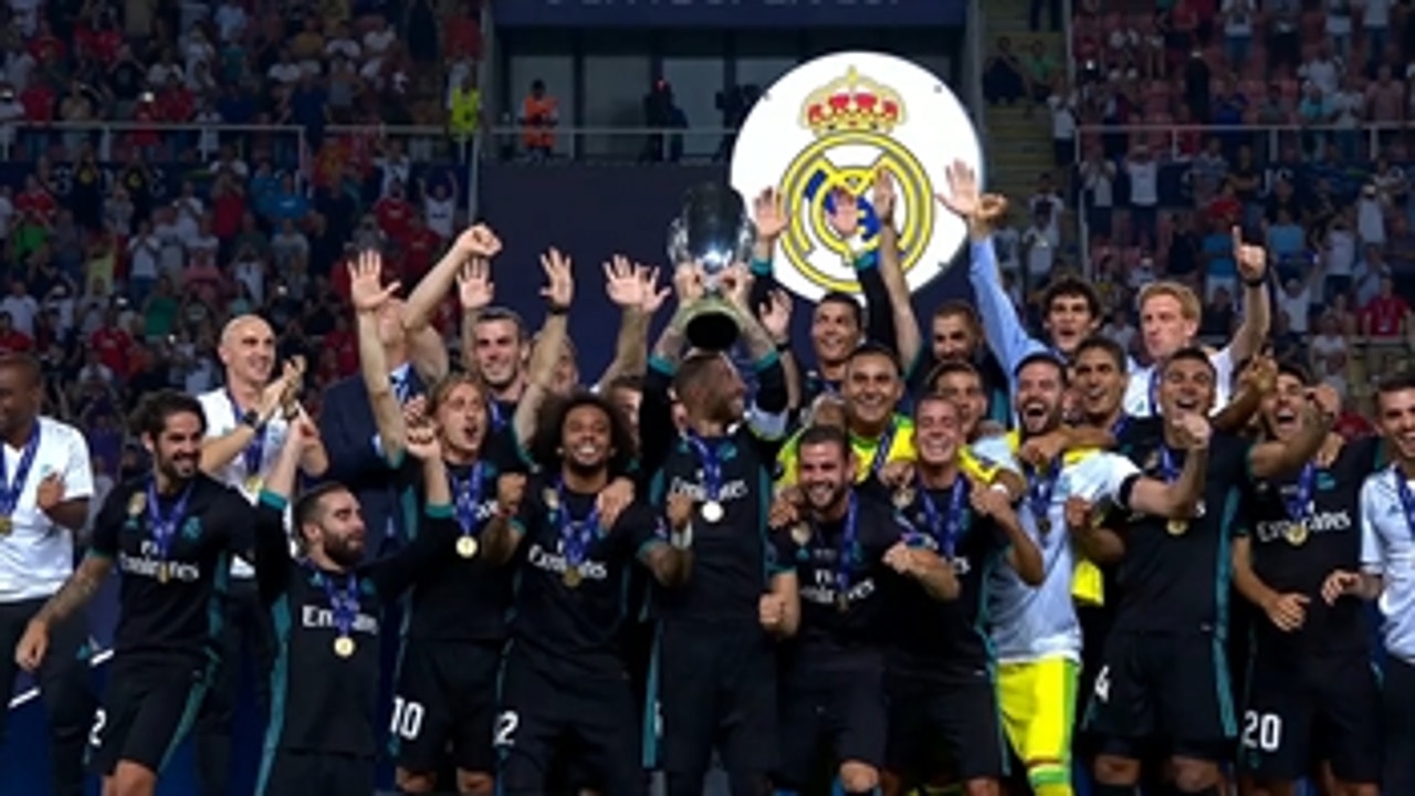 Real Madrid beat Manchester United to win UEFA Super Cup