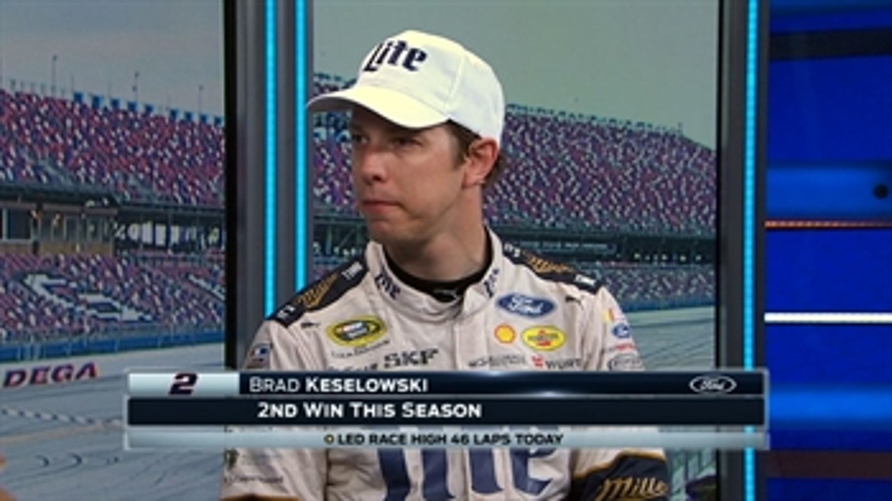 Brad Keselowski - Talladega - 'NASCAR Victory Lane'