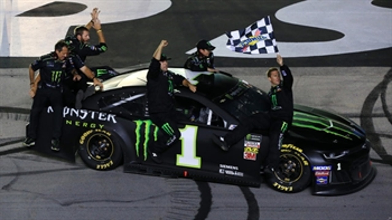 Alan Cavanna talks with Kurt Busch about what his Kentucky win meant to the No. 1 team