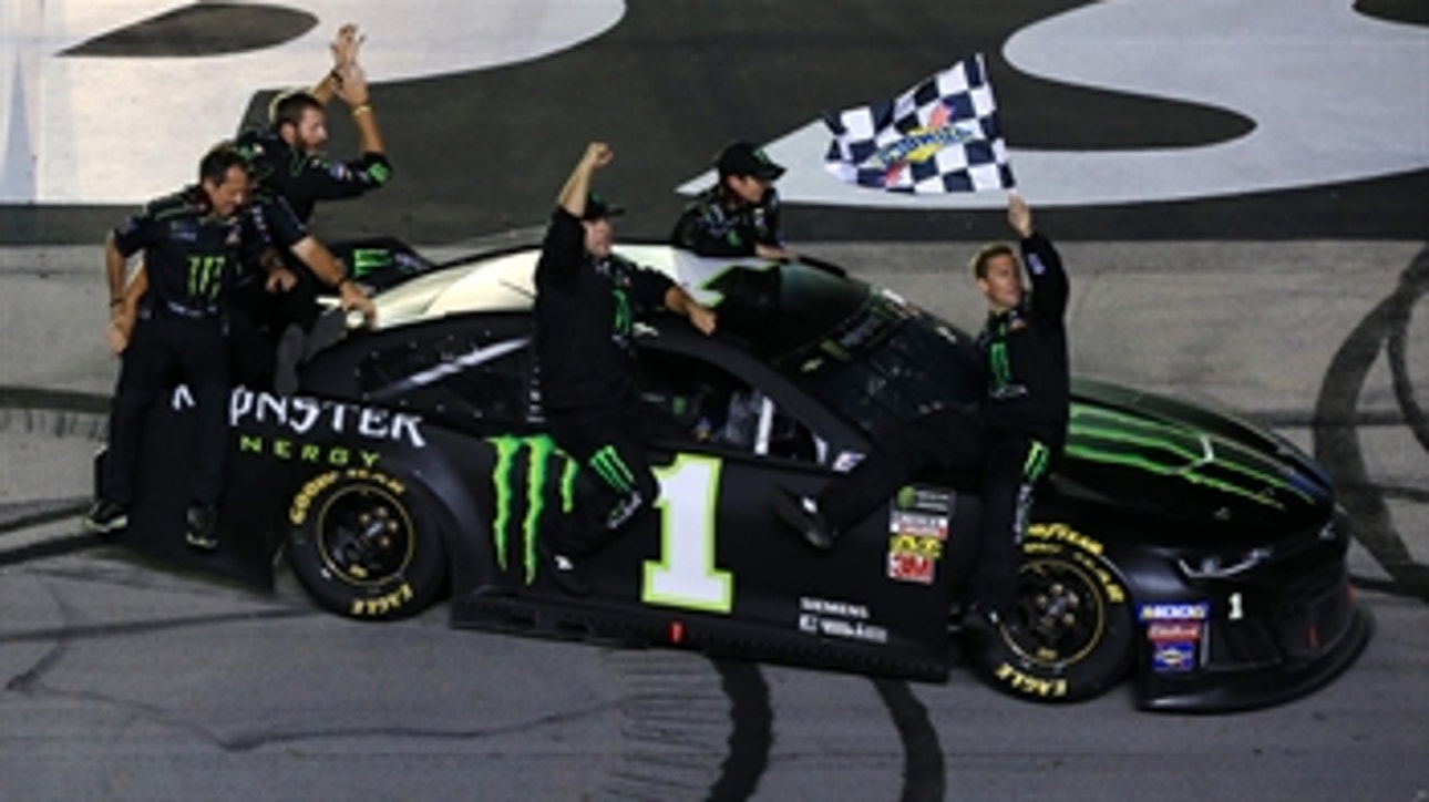 Alan Cavanna talks with Kurt Busch about what his Kentucky win meant to the No. 1 team