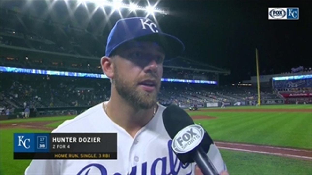 Dozier on Royals' victory over A's: 'It was a good team win'
