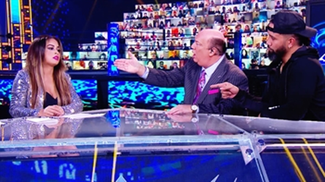 Jey Uso pleads the Fifth on the tough questions with help from Paul Heyman: WWE Talking Smack, Jan. 2, 2021