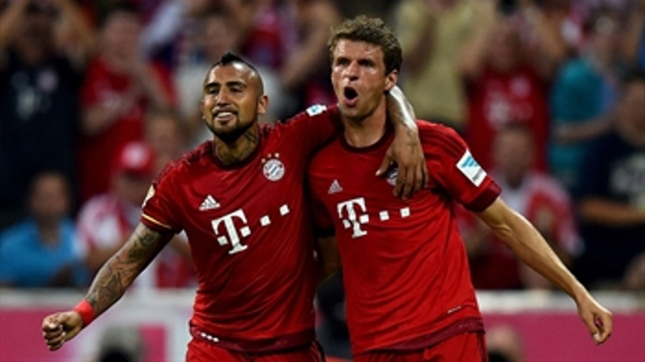 Bayern Munich's Muller grabs brace against Hamburg - 2015-16 Bundesliga Highlights