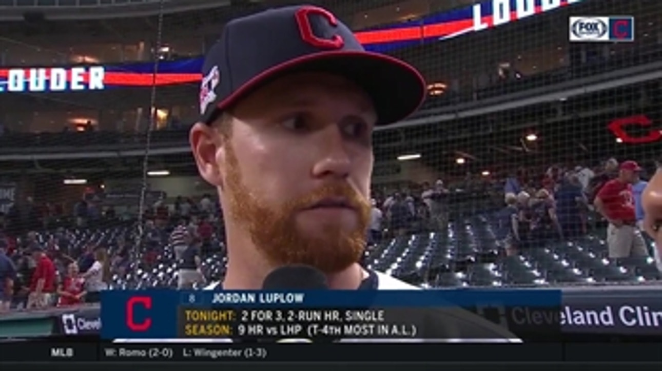 Jordan Luplow hit another home run off left-handed pitching