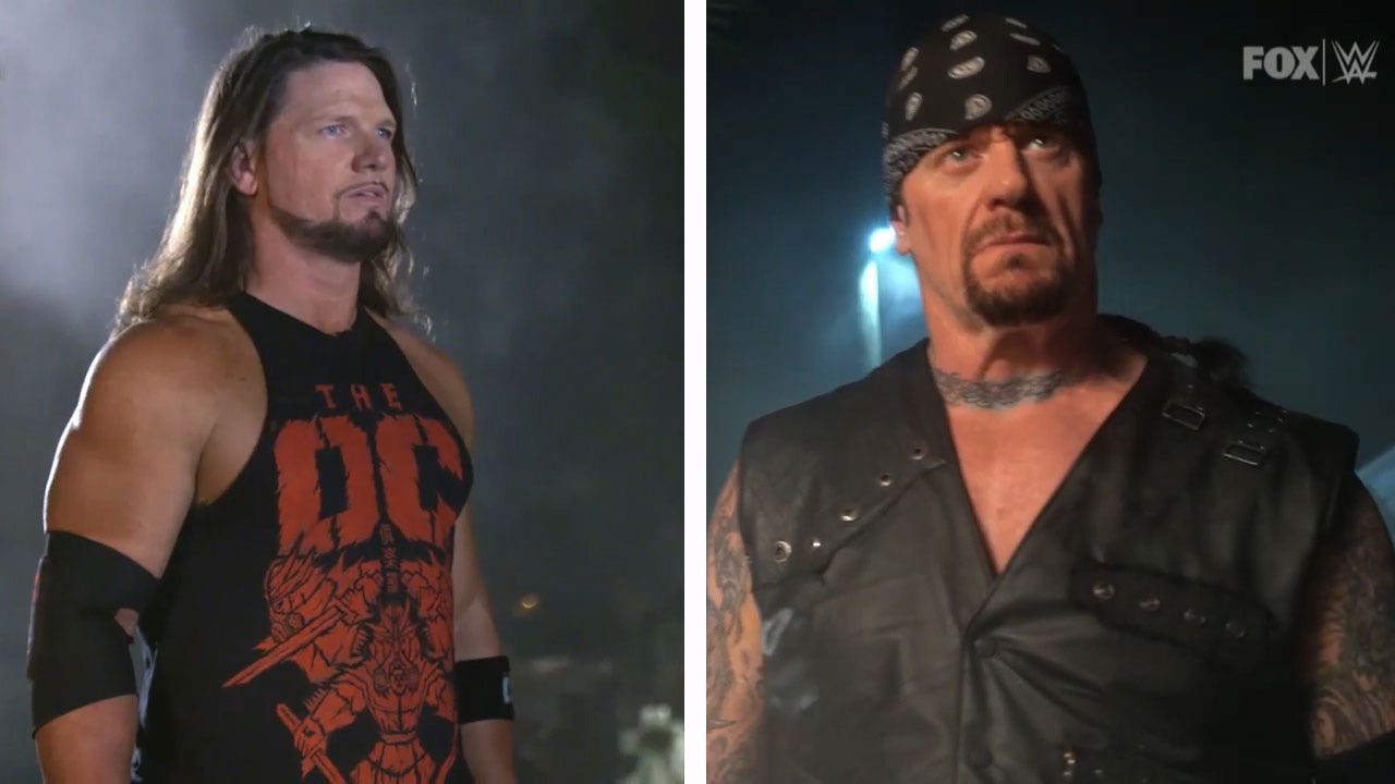 Boneyard Match: The Undertaker vs AJ Styles ' WWE ON FOX